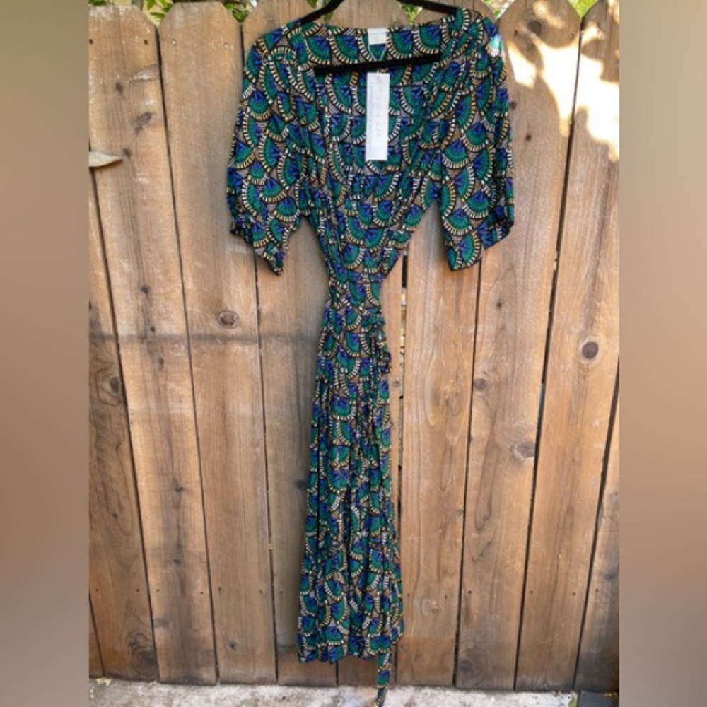 Silk & Salt Wrap Dress!